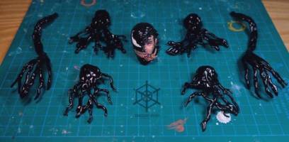 Tom Hardy Movie Venom (Venom) Custom Action Figure