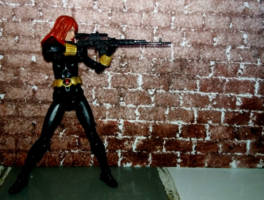 Black Widow - Sniper Mode (Marvel Universe) Custom Action Figure