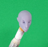 Asajj Ventress Head (3D Printed) (Star Wars) Custom Other