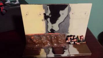 Clive Barker's Nightbreed Wall of Prophecy (Horror) Custom Diorama / Playset