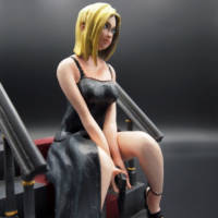 Custom Figurine Aya Brea - Parasite Eve 1 (Parasite Eve) Custom Miniature / Figurine