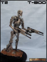 T-800, T2 (Terminator) Custom Diorama / Playset