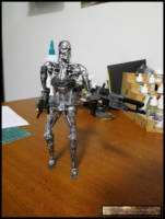 T-800, T2 (Terminator) Custom Diorama / Playset