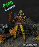 Pyro (X-Men) Custom Action Figure
