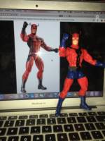 Marvel Legends Classic Giant-Man (Marvel Legends) Custom Action Figure [Before and After]