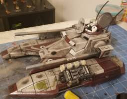TX-130 Saber-Class Fighter Tank (Star Wars Clone Wars) Custom Vehicle