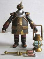 Beta Octo –The Electrical Man (Steampunk) Custom Action Figure [Front View]