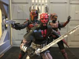Mand’alor Maul (formerly Darth Maul) (Star Wars Clone Wars) Custom Action Figure