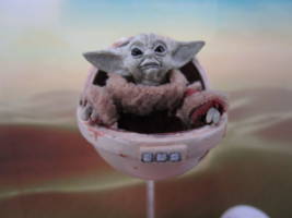 the Child- Baby Yoda (Star Wars) Custom Miniature / Figurine