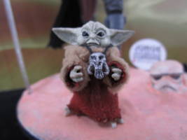 the Child- Baby Yoda (Star Wars) Custom Miniature / Figurine