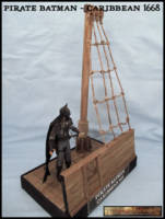 Pirate Batman (Batman) Custom Diorama / Playset