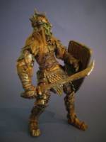 Guritz, Orc lieutenant, custom into swordsman (Lord of the Rings) Custom Action Figure