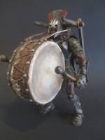 Uruk-Hai drummer, custom of the crossbow figure by Toybiz. (Lord of the Rings) Custom Action Figure