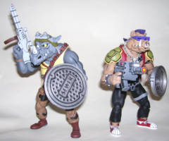 NECA Rocksteady and Bebop Modifications (Teenage Mutant Ninja Turtles) Custom Action Figure