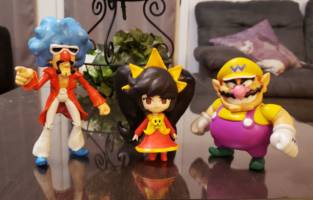 Ashley (WarioWare) (Nintendo) Custom Action Figure [Ashley with the Wario crew]