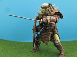 Orc swordsman, custom of the Grishnack figure by Toybiz (Lord of the Rings) Custom Action Figure