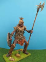 Orc halberdier, custom of the Sharku figure by Toybiz. (Lord of the Rings) Custom Action Figure