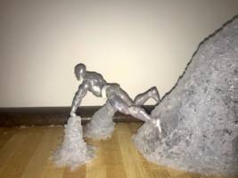 Ice man's Ice Slide (Marvel Legends) Custom Diorama / Playset