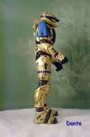 Metallic Gold Scout (Halo) Custom Action Figure