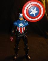 Captain America: James Buchanan Barnes (Captain America) Custom Action Figure