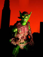 Toy Biz Sinister 6 Green Goblin eyes touch up V2 (Spider-Man) Custom Action Figure