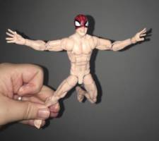 Nude Spider-Man (Marvel Legends) Custom Action Figure [WIP]