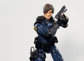 Leon S Kennedy RPD Resident Evil - Marvel Legends Style (Resident Evil) Custom Action Figure
