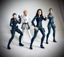 Agent Melinda May (Marvel Legends) Custom Action Figure [With the whole gang!]