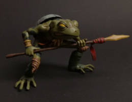 Bullywug (Dungeons and Dragons) Custom Statue / Bust