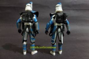 Fives & Echo Arc Troopers (Star Wars Clone Wars) Custom Action Figure