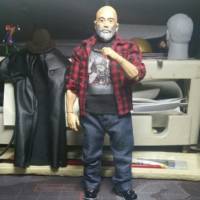 Mezco One 12 MiniMe (Mezco Mez-Itz) Custom Action Figure [Enjoying a STOGIE]