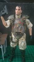 One 12 U.S.C.M. Colonial Marine (Aliens) Custom Action Figure [Shin Armour on and VP70 Ready]