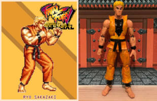Ryo Sakazaki (Fatal Fury) Custom Action Figure