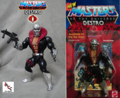 Destro Masters of the Universe He-Man G.I. Joe custom (Masters of the Universe) Custom Action Figure