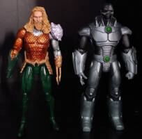 Sea King + Grid (Forever Evil) (DC Direct) Custom Action Figure