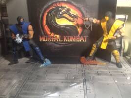 Sub-zero and Scorpion (Mortal Kombat) Custom Action Figure