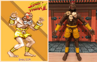 Dhalsim (Street Fighter) Custom Action Figure