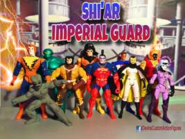 Flashfire (X-Men) Custom Action Figure [Shi’ar Imperial Guard custom figures]
