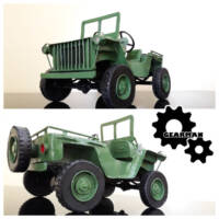 1941 Bantam BRC-40 Jeep (Random) Custom Vehicle