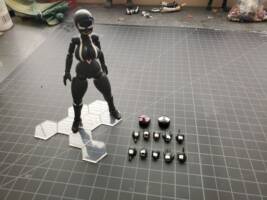 Symbiote Girl (OC) (S.H. Figuarts) Custom Action Figure
