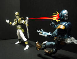 Mighty Morphin White Ranger (Marvel Legends Style) (Power Rangers) Custom Action Figure