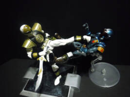 Mighty Morphin White Ranger (Marvel Legends Style) (Power Rangers) Custom Action Figure