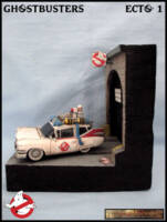 Ghostbusters Toony Ecto-1 (Ghostbusters) Custom Diorama / Playset