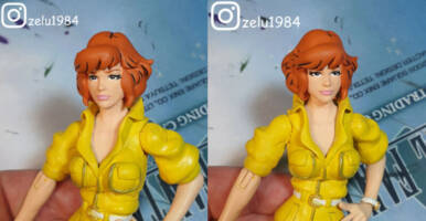 April O'Neil (Teenage Mutant Ninja Turtles) Custom Action Figure