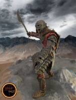 Gnûrdush, an orc warrior (Lord of the Rings) Custom Action Figure