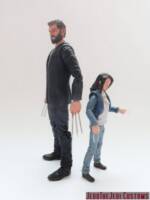 Logan (Marvel Legends) Custom Action Figure [Logan custom action figure with X-23]