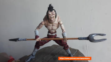 Mushizo (Ninja Scroll) Custom Action Figure