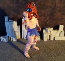 Eifflelyte, from the arcade game King of the Monsters 2 (SNK) Custom Action Figure