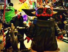 Baby yoda darth maul mash up( BABY MAUL) (Star Wars) Custom Action Figure [Baby Maul]