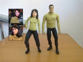 Number One (Star Trek: The Cage) - MEZCO/Toy Vault (Star Trek) Custom Action Figure